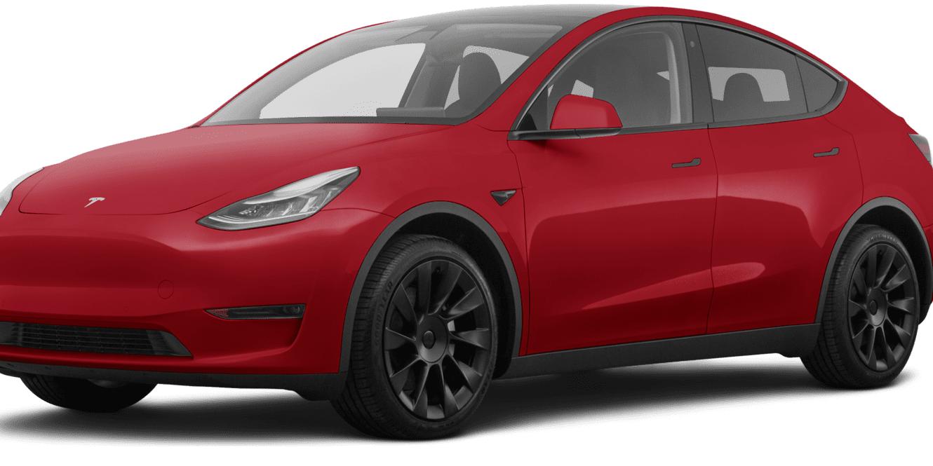 TESLA MODEL Y 2021 5YJYGDEE5MF061345 image